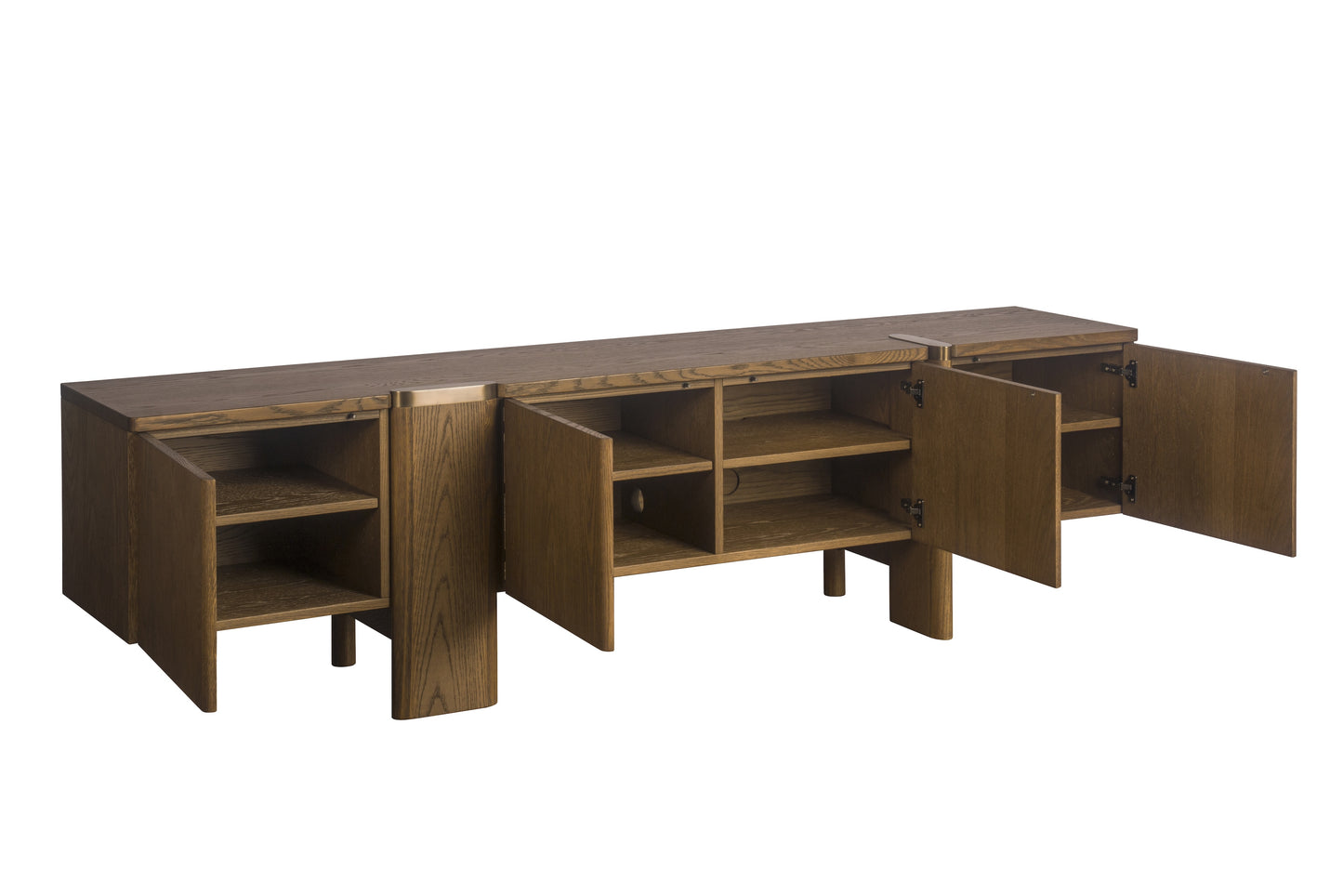 Montaro Media Console - Walnut