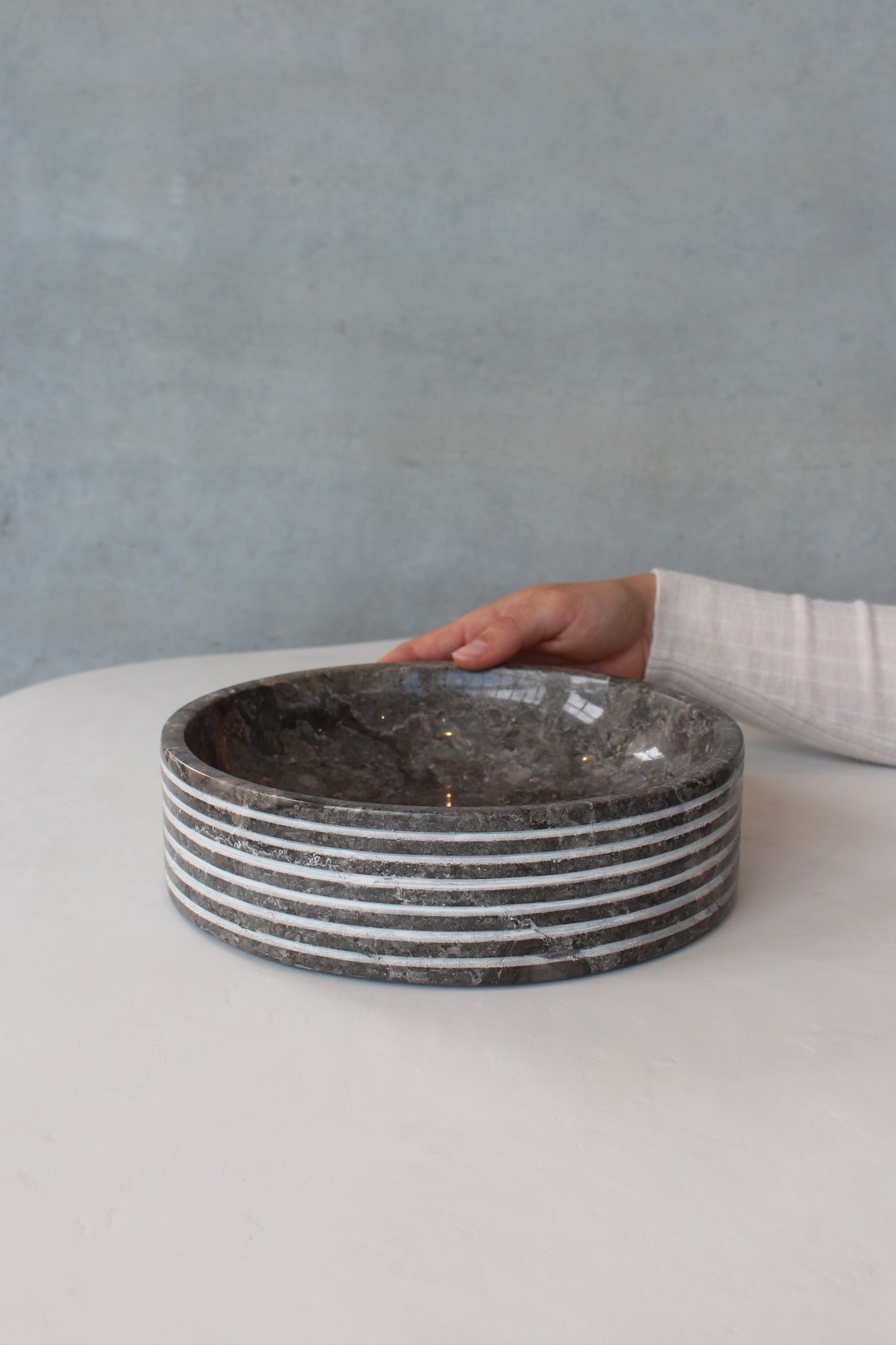 Marble dish bowl