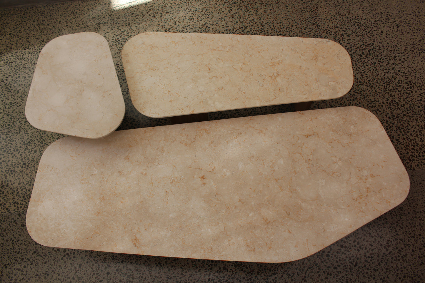 Omada Large Coffee Table | Marble Top Janish Home