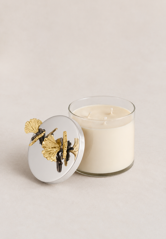 Butterfly Ginkgo Candle | Michael Aram