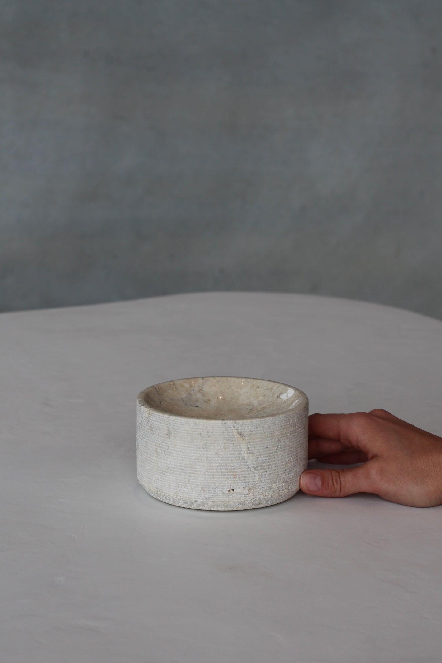 Marble soap dish