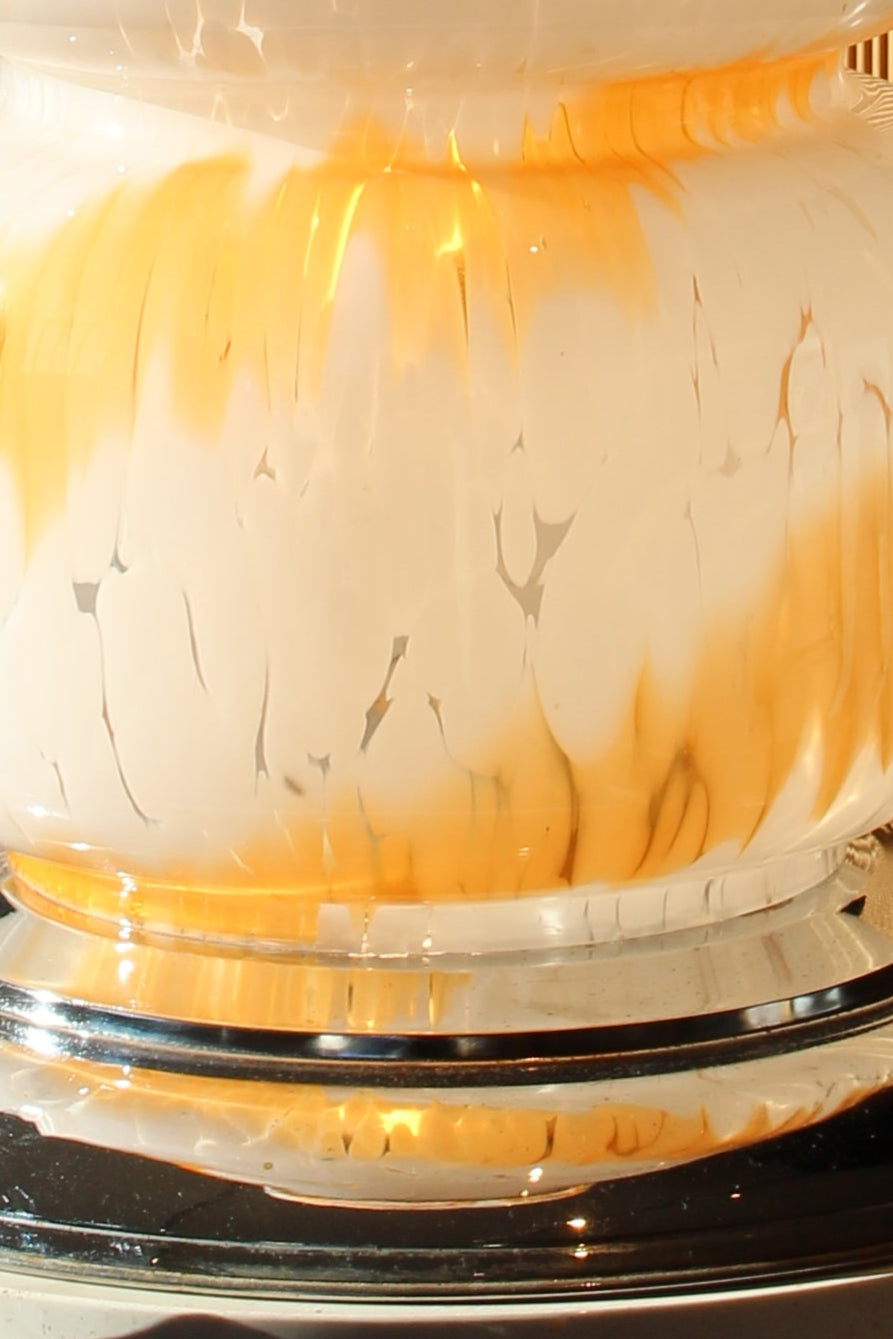 1970s Italian Murano Glass Lamp By Carlo Nason For Mazzega
