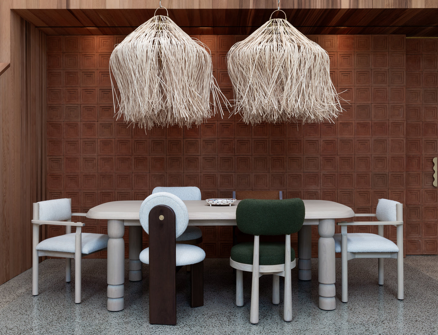 Rattan Landak Lampshade