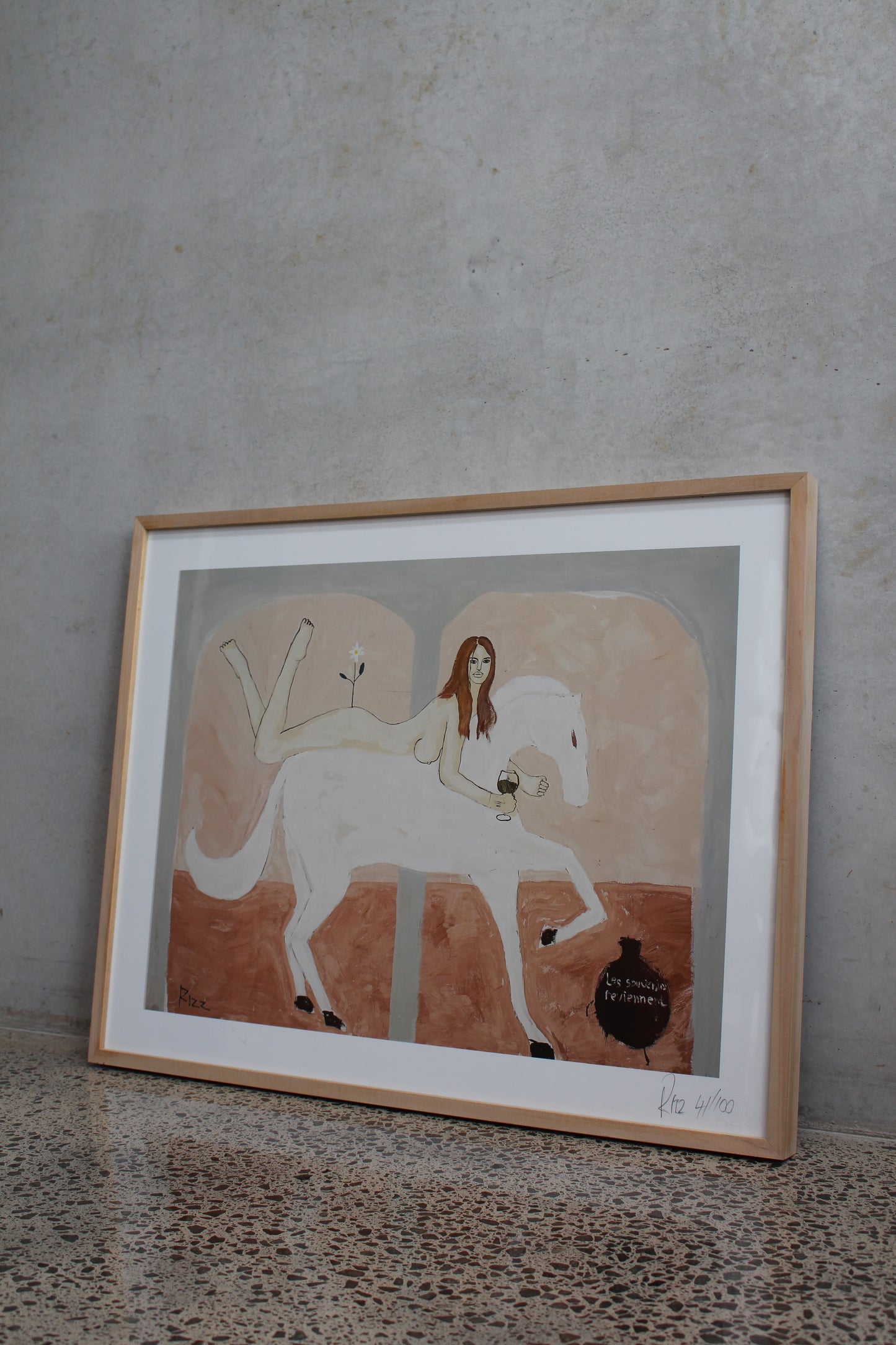 Les Souvenirs Revienment (Small print) By Rizz