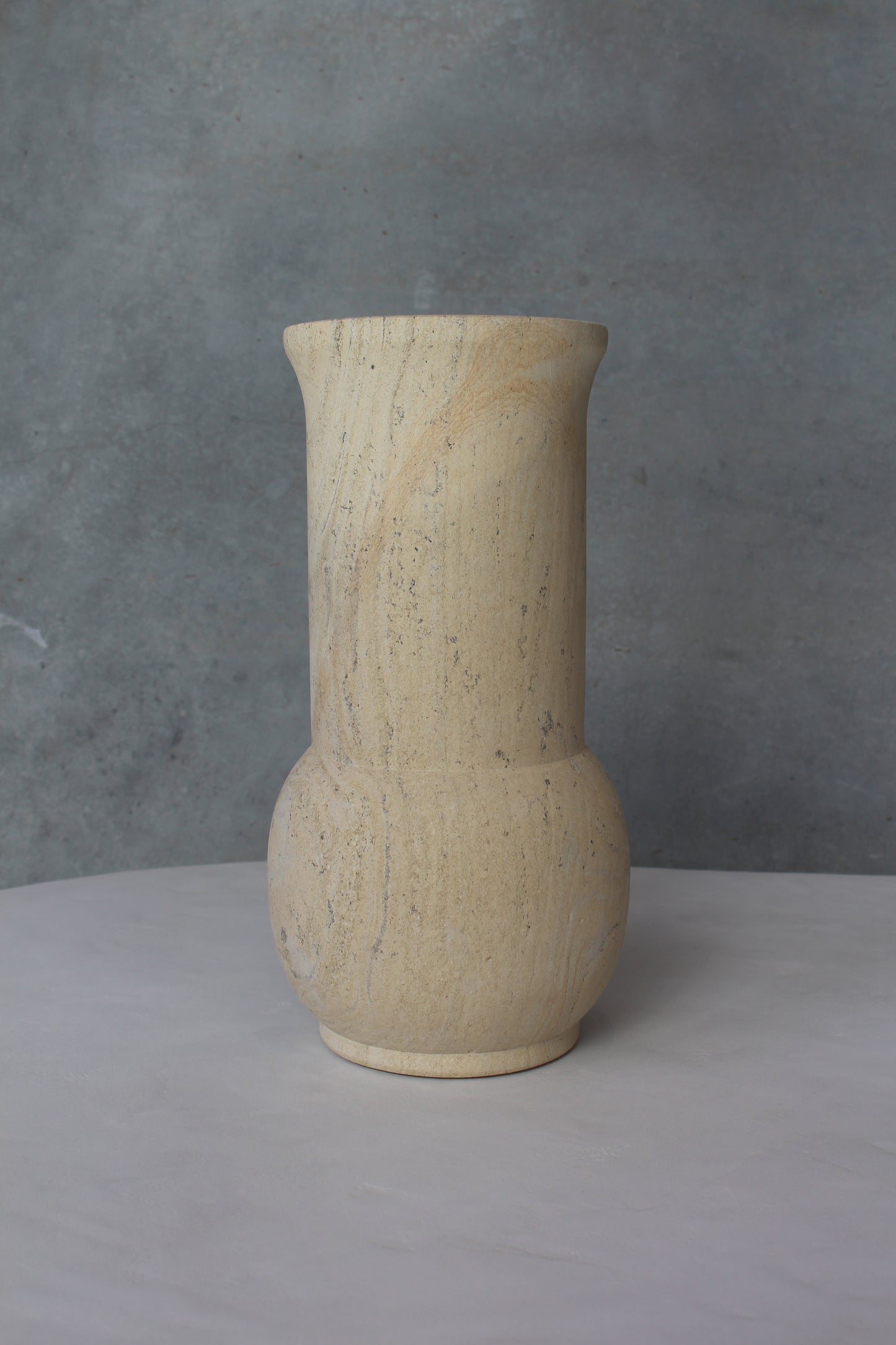 Lina Sand Stone Vase