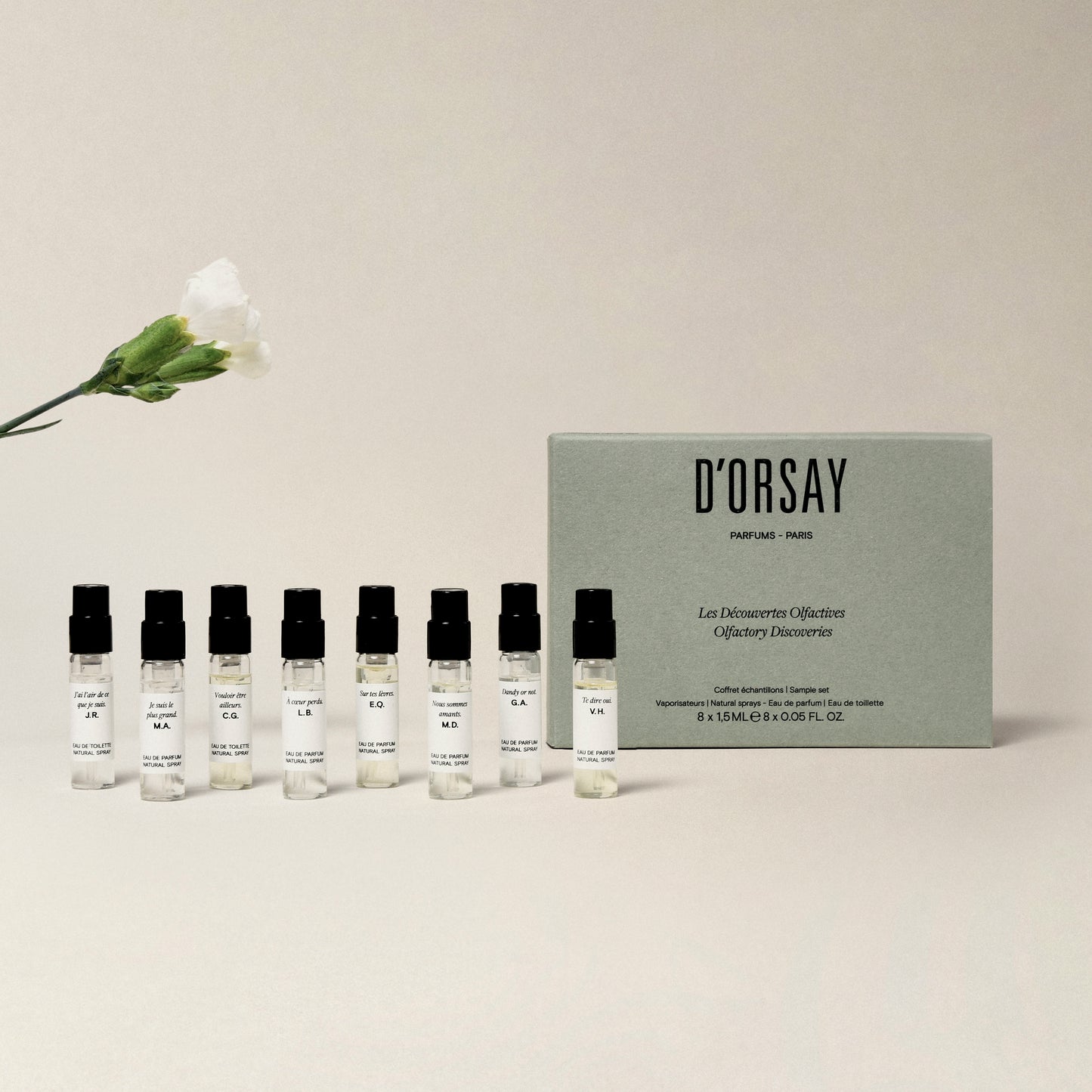 D'Orsay Discovery Kit Perfume 8 x 1.5ml