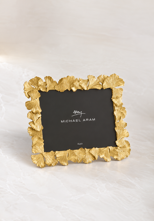 Golden Ginkgo Frame | Michael Aram