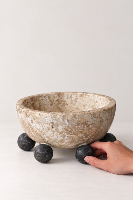 Bowl | Ball Leg Pedestal