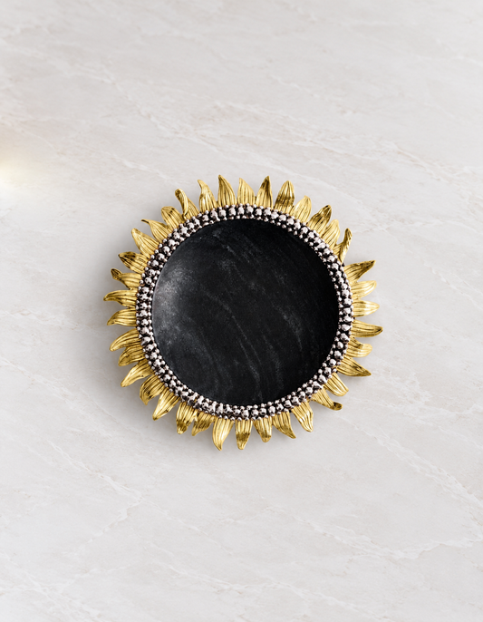 Sunflower Trinket Tray | Michael Aram