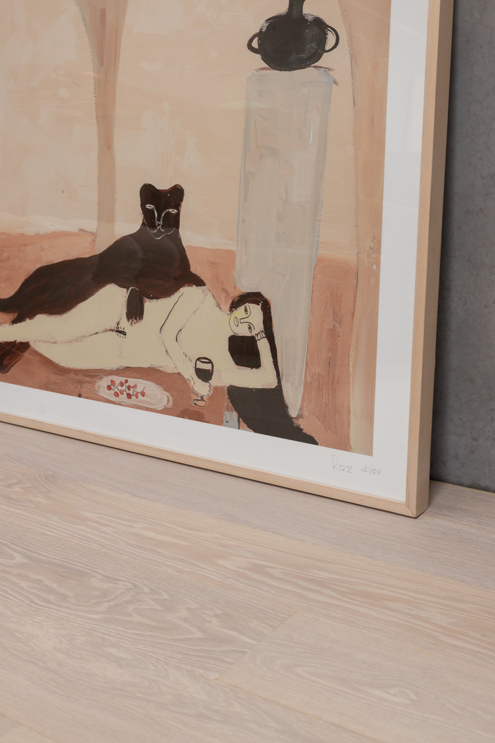 Love is Strong Desire (Large Print) by Rizz