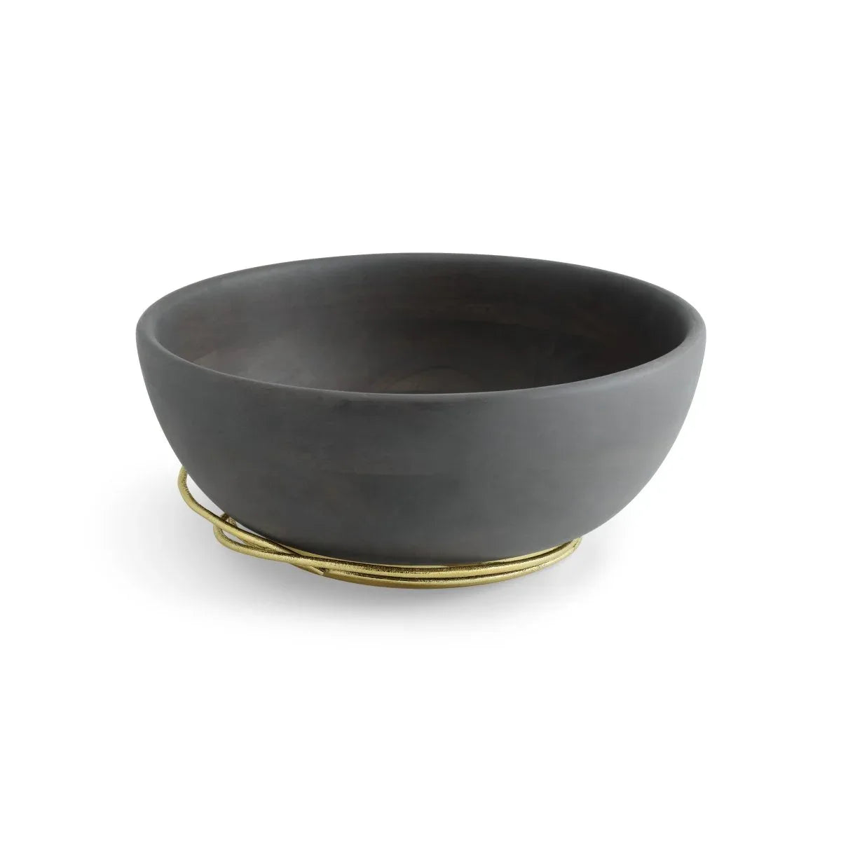 Anemone Wood Bowl | Michael Aram