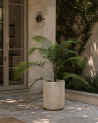 Mediterranean Planter — White Marble by Cita Mulya | Amier Home