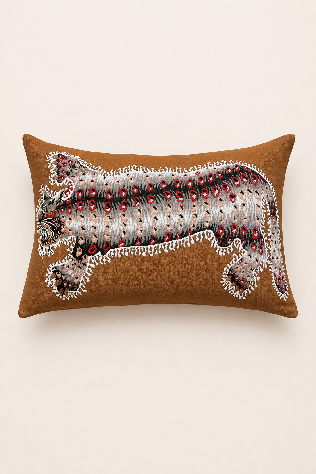 Tiger Cushion Cover — Jean Lurçat Collection by jules pansu — view 3 | Amier Home