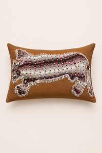Tiger Cushion Cover — Jean Lurçat Collection by jules pansu — view 3 | Amier Home