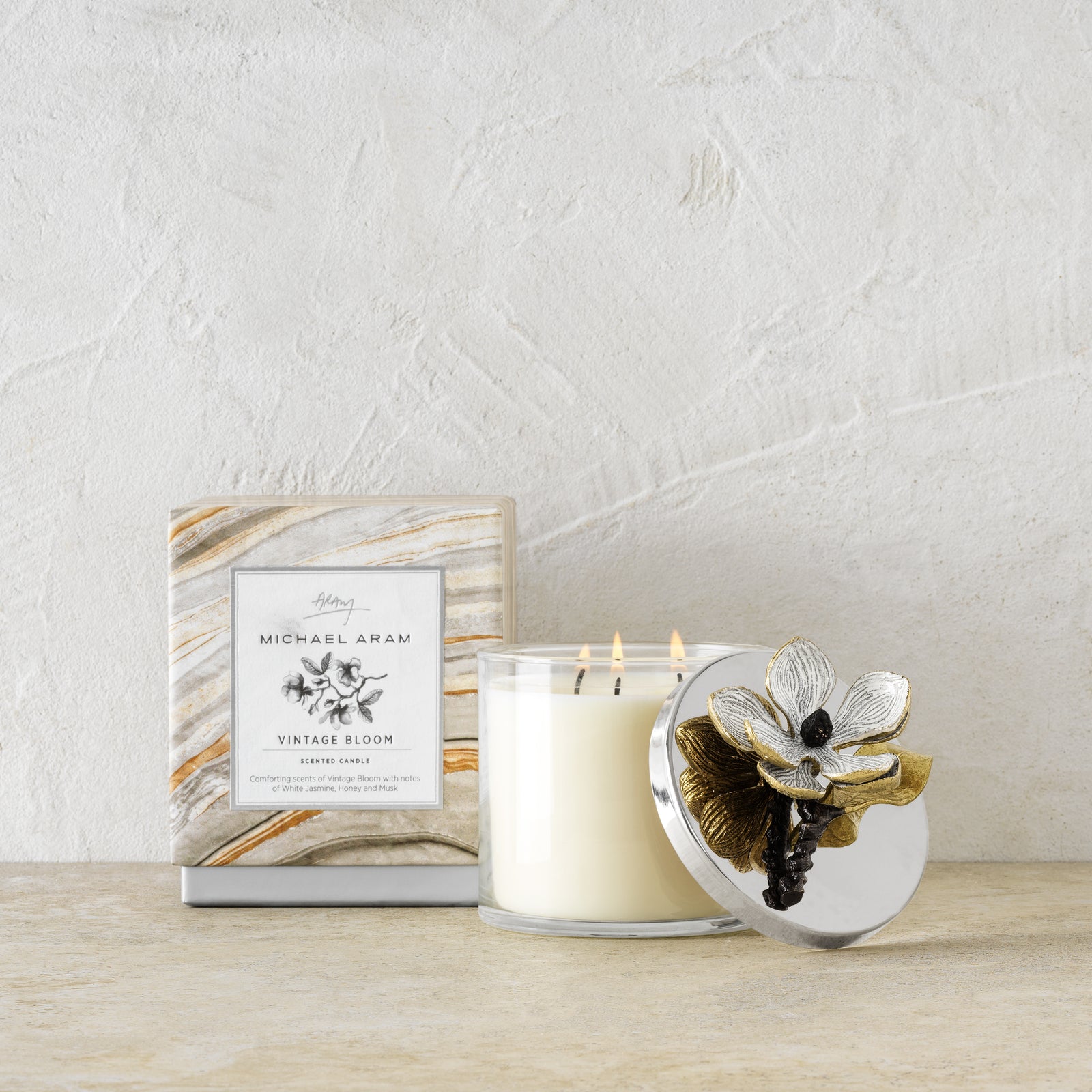 Vintage Bloom Candle | Michael Aram Michael Aram