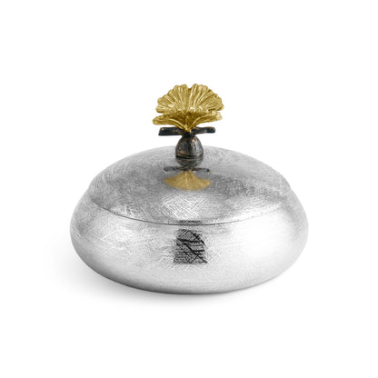 Butterfly Ginkgo Round Trinket Box | Michael Aram Michael Aram