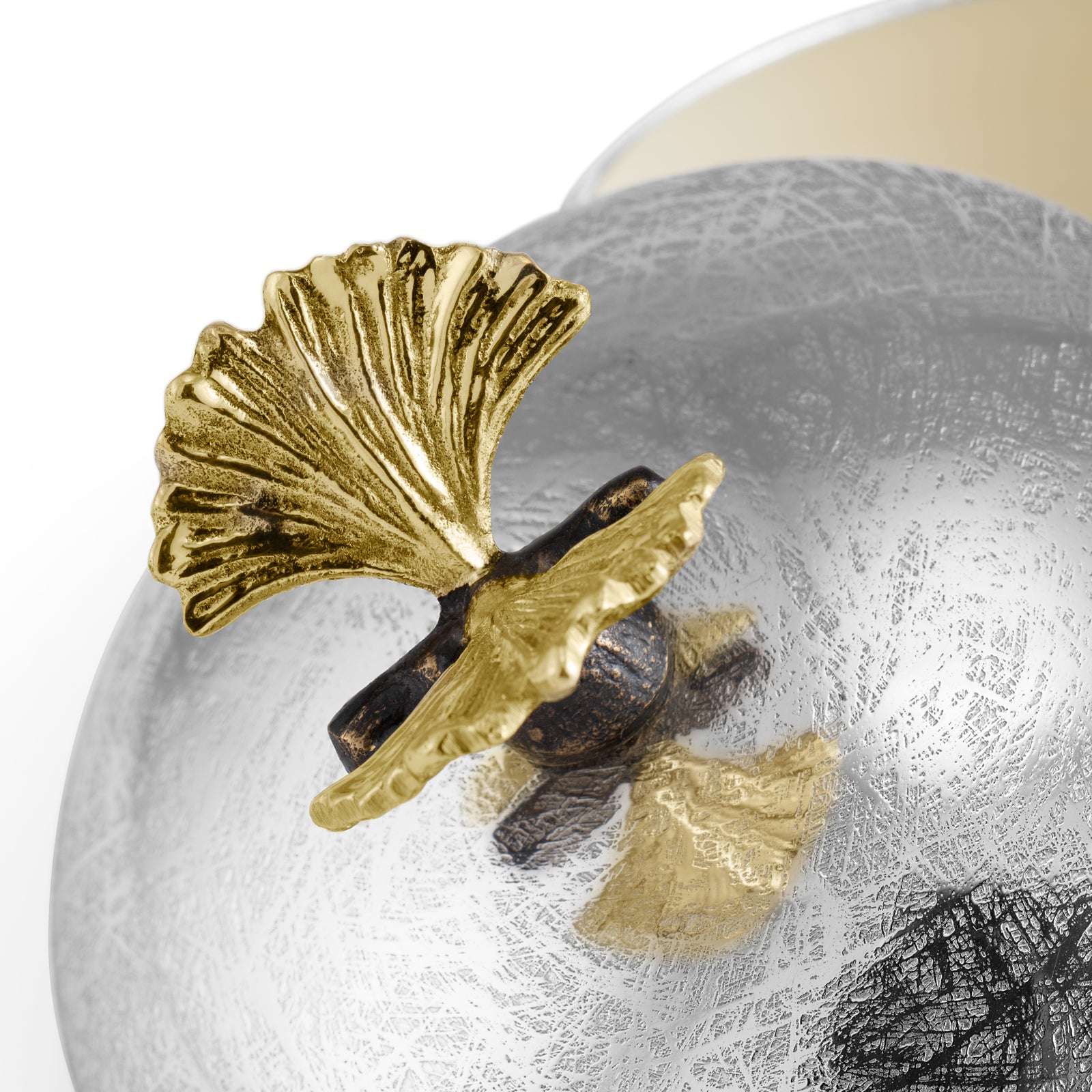 Butterfly Ginkgo Round Trinket Box | Michael Aram Michael Aram