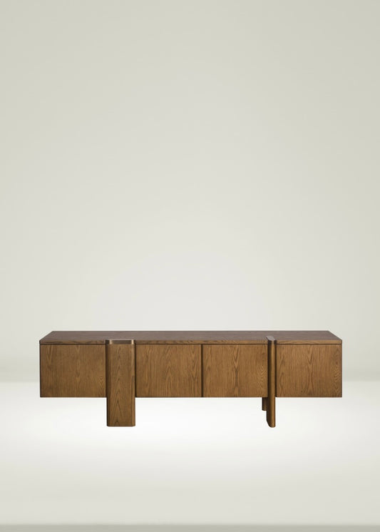 Montaro Media Console - Walnut