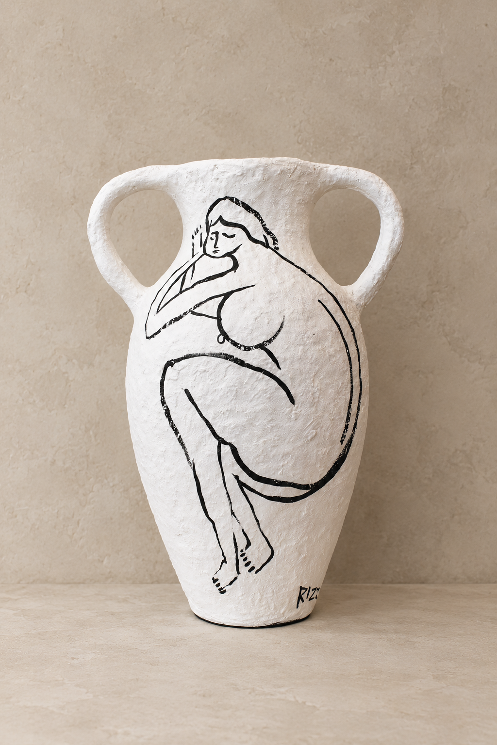 Sleeping Woman Vase | By Rizz