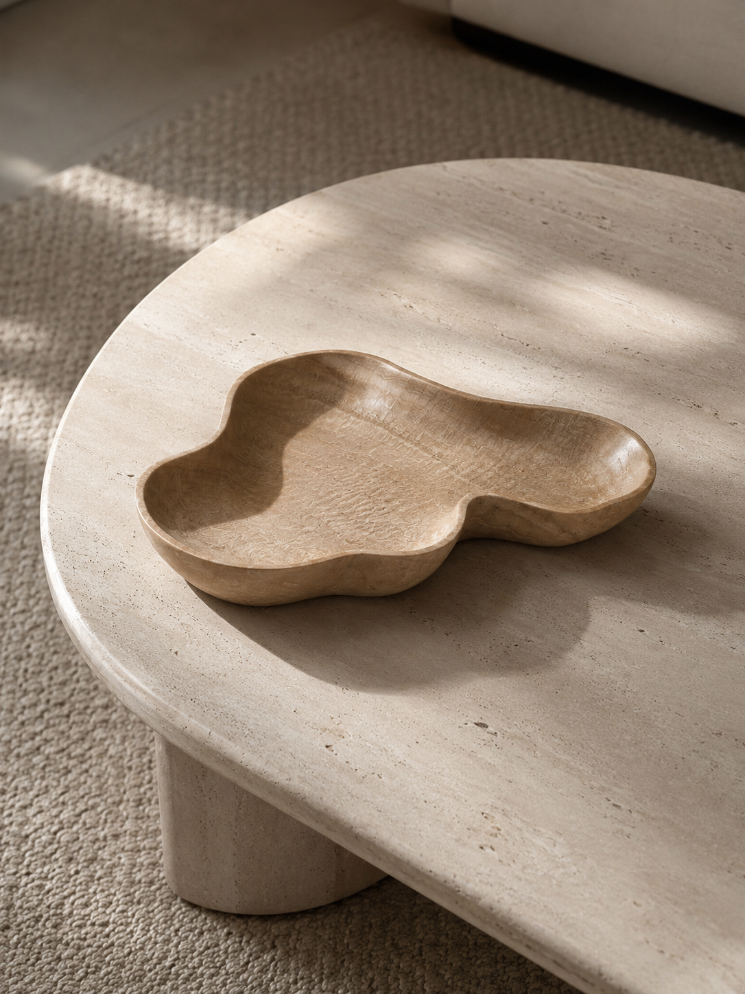 Sea Plate Bowl Onyx Stone Cita Mulya