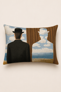 Decalcomania 1966 Cushion cover (René Magritte Collection) by jules pansu — view 2 | Amier Home