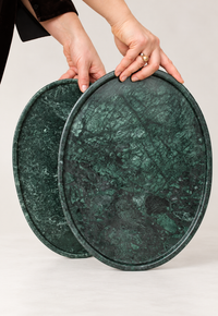 Oval Tray | Green Parade