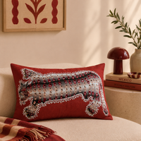 Tiger Cushion Cover — Jean Lurçat Collection by jules pansu — view 6 | Amier Home