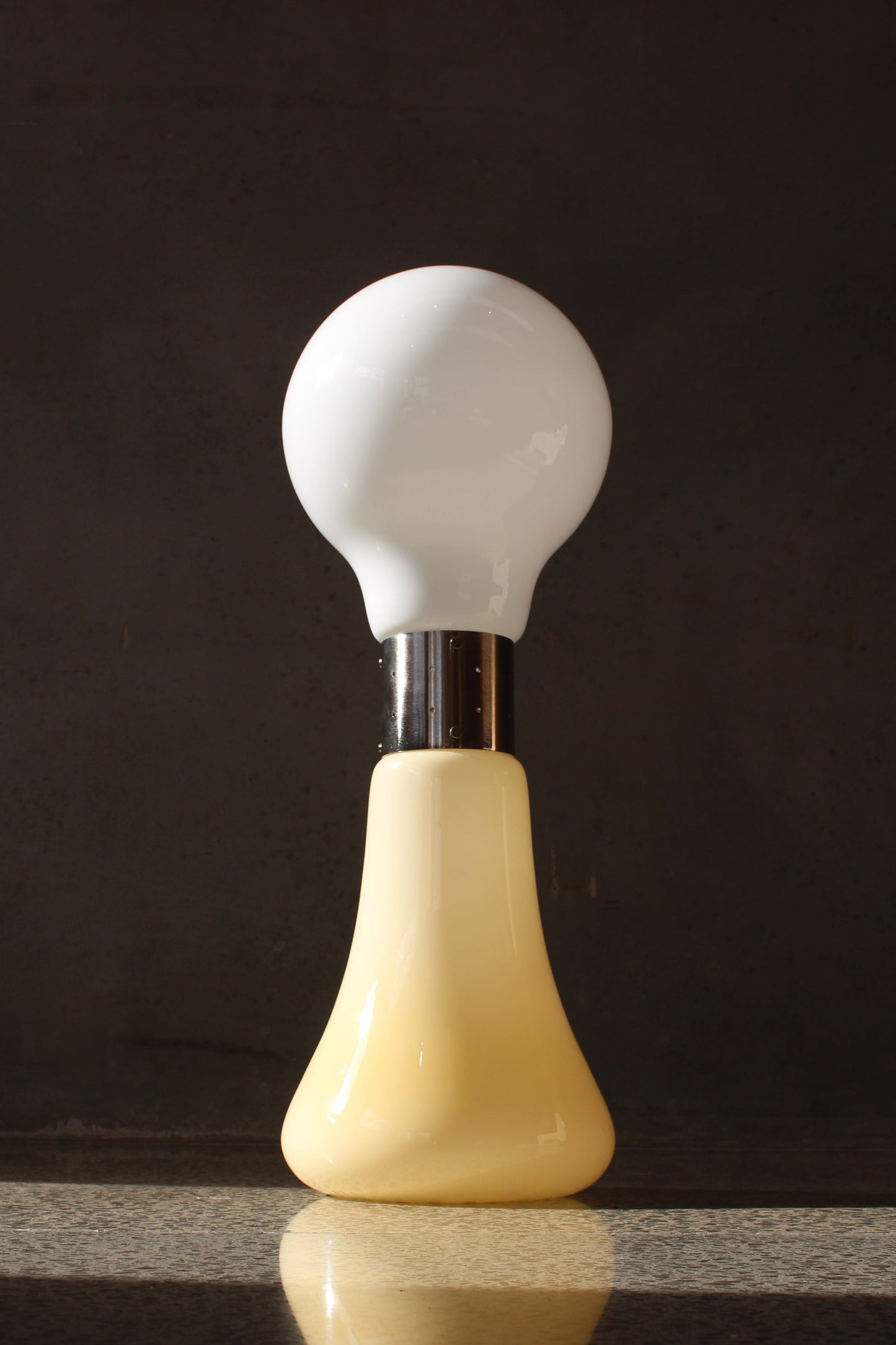 2000s Italian Two-Tone Brillo Lamp By Carlo Nason Made in Murano, Venice