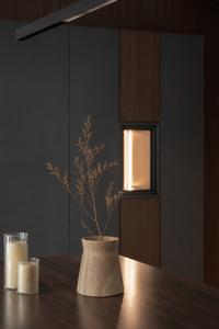 Vase — Woody Sandstone by Cita Mulya | Amier Home