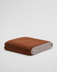 Cloud | Wool Brown Throw Chal Blanket