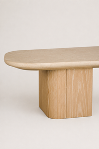 Omada Coffee Table — Marble by Janish Home — view 7 | Amier Home