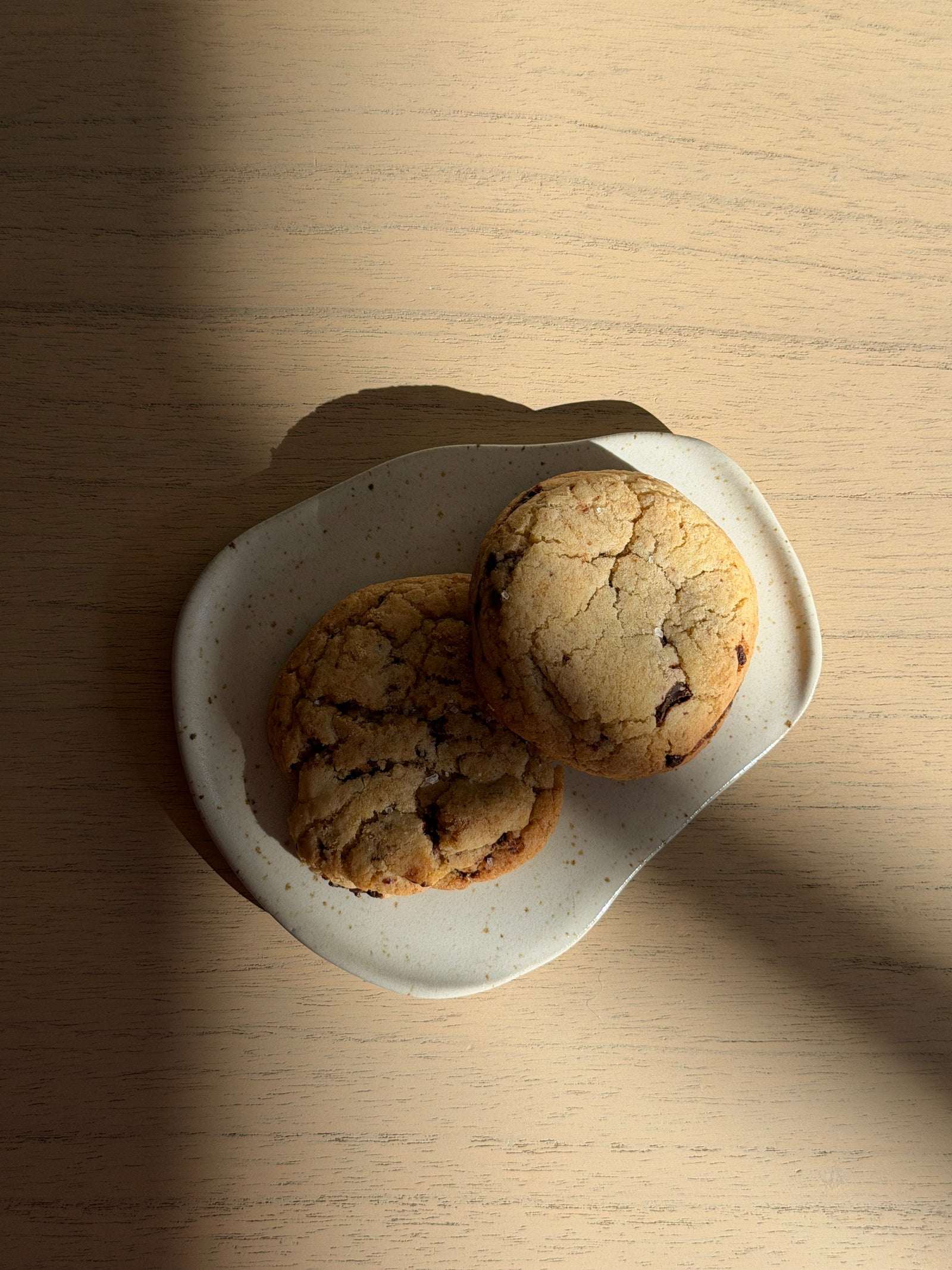 organic shaped saucer coffee plate