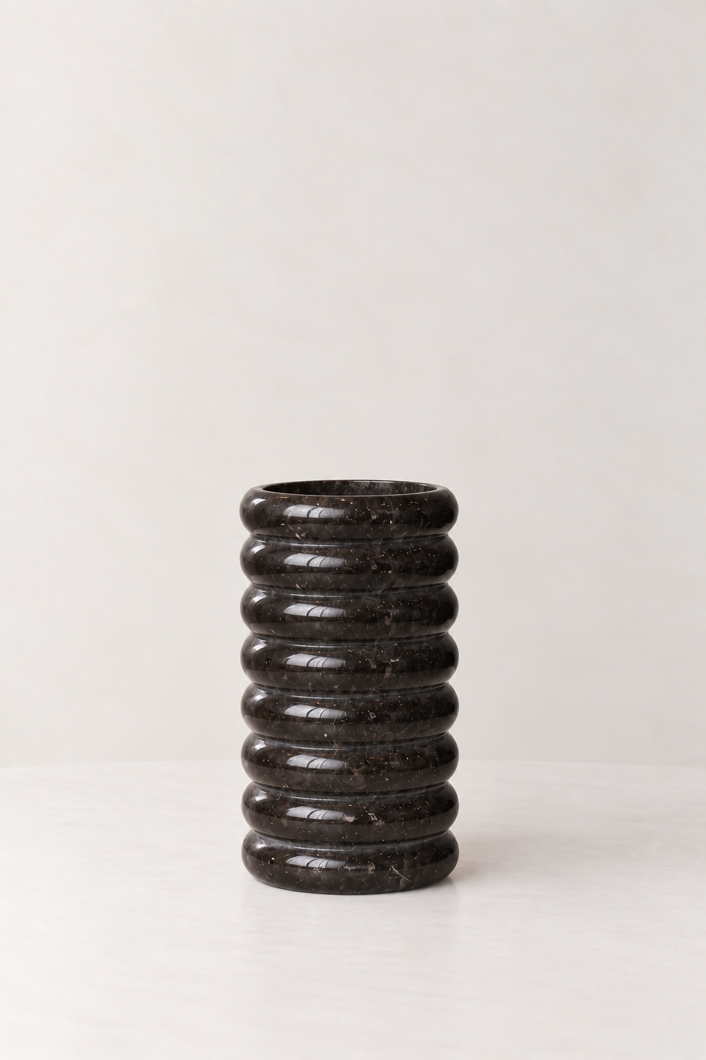 Vase | Black Marble