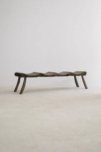 Primitif — Four Seater Bench by The Medium — view 3 | Amier Home