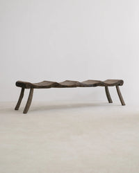 Primitif — Four Seater Bench by The Medium — view 2 | Amier Home