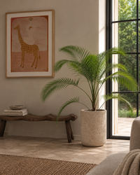 Mediterranean Planter — White Marble by Cita Mulya — view 3 | Amier Home