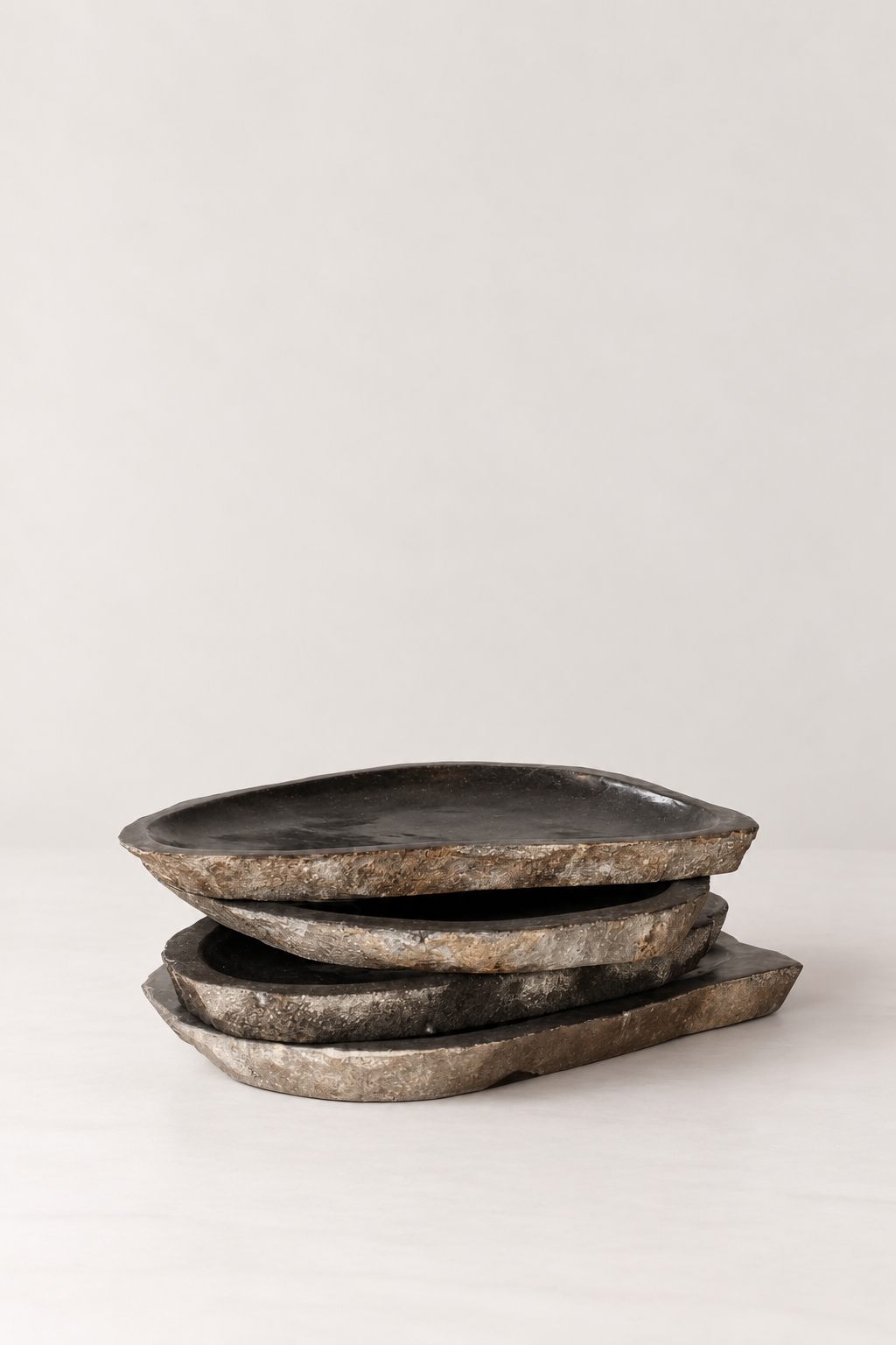 Organic Cut Tray | River Stone