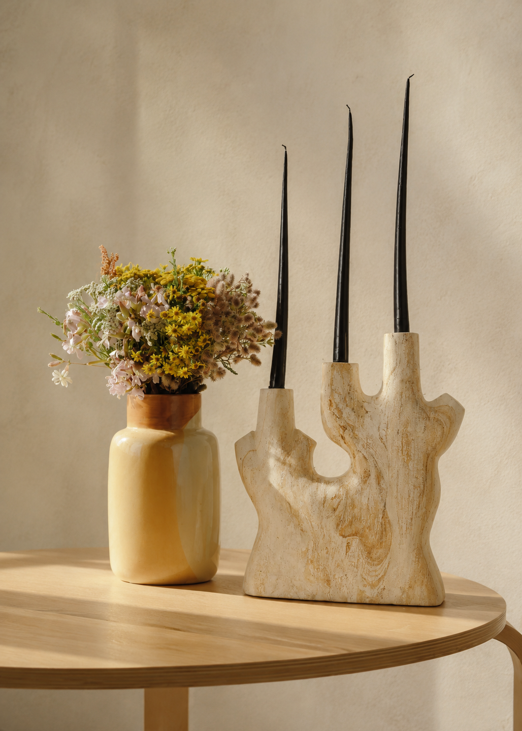 Candle Holder | Woodstone Coral