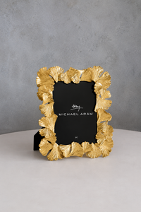 Golden Ginkgo Frame — Michael Aram — view 3 | Amier Home