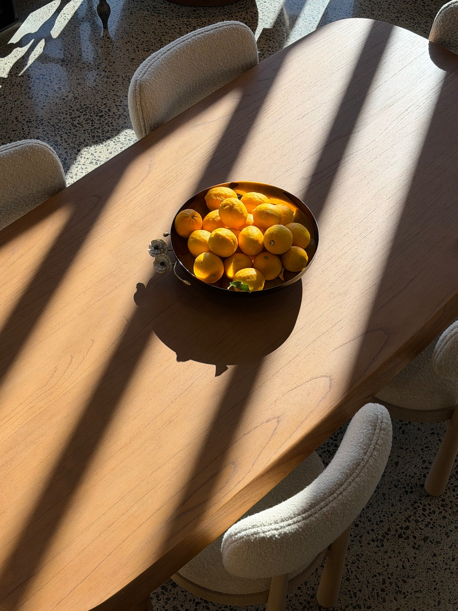 Anemone Large Footed Platter  Michael Aram - Steel bowl