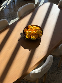 Anemone Large Footed Platter  Michael Aram - Steel bowl
