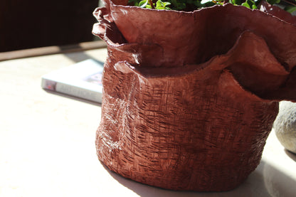 Bowl | Flower Terracotta Nebula Craftwork