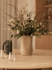 SQ Vase — Handmade Terracotta by Cita Mulya — view 4 | Amier Home