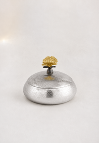 Butterfly Ginkgo Round Trinket Box — Michael Aram — view 2 | Amier Home