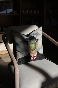 The Great War 1964 Cushion Cover (René Magritte Collection) by jules pansu — view 4 | Amier Home