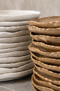 ceramic flat plate premium homewares