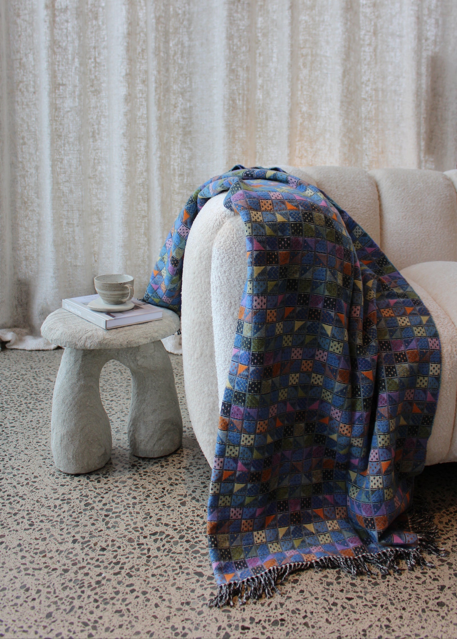 Chicago Merino Wool Blanket | By Lanerossi Amier Home