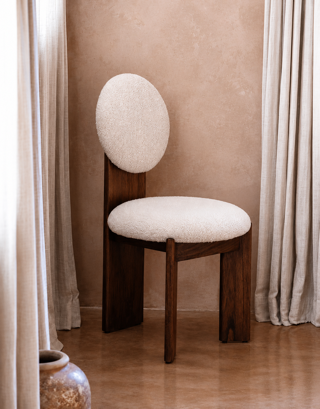 Rani — Chair by Maison Sauvage — view 3 | Amier Home