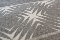 indy Texturized Throw grey Blanket