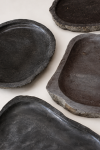 Organic Cut Tray | River Stone